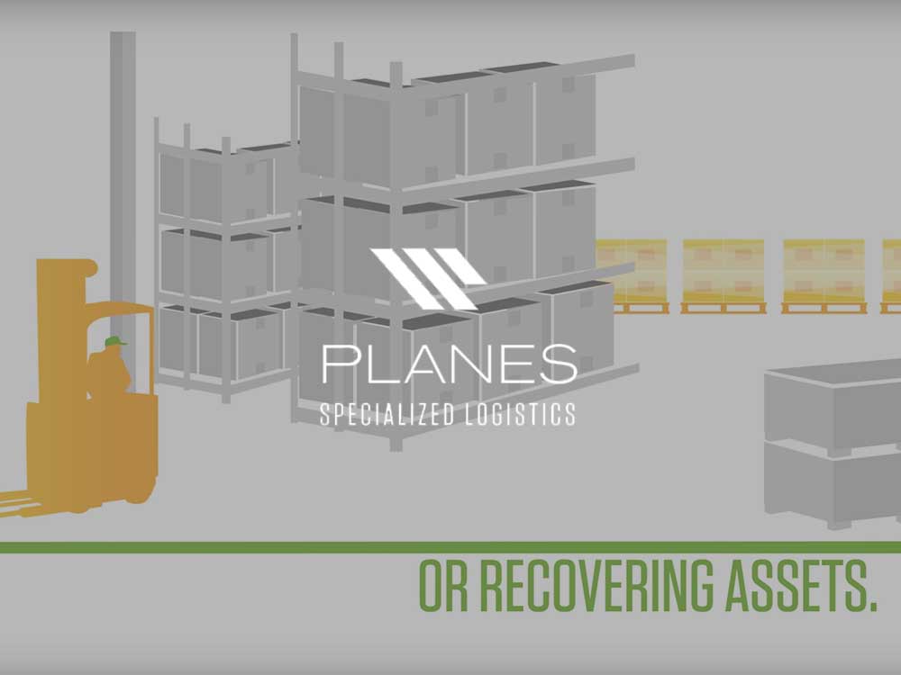 motion graphics overview of commercial moving company