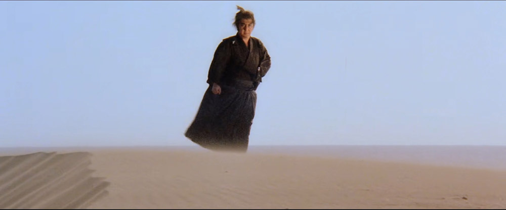 shogun assassin standing top of sand dune - top 10 best samurai movies