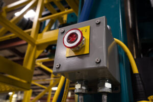 industrial machinery emergency stop button
